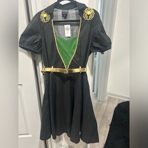 Her Universe Loki Dress- Hot Topic, Disney, Marvel NWT